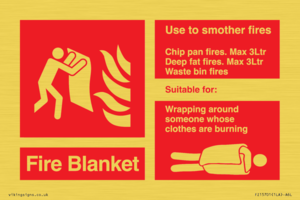 FZ15701: Fire Blanket - Instructions for use