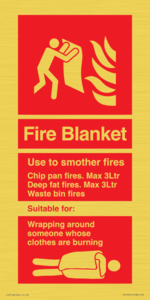 FZ15701: Fire Blanket - Instructions for use