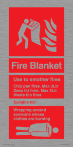 FZ15701: Fire Blanket - Instructions for use