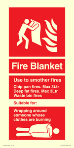 FZ15701: Fire Blanket - Instructions for use
