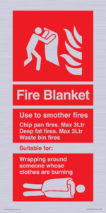 FZ15701: Fire Blanket - Instructions for use