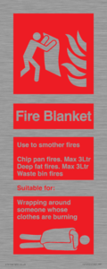 FZ15701: Fire Blanket - Instructions for use