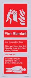 FZ15701: Fire Blanket - Instructions for use