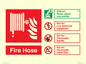 FZ16720: Fire Hose Identification Sign