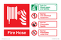 FZ16720: Fire Hose Identification Sign