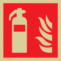 FZ340: Fire extinguisher symbol