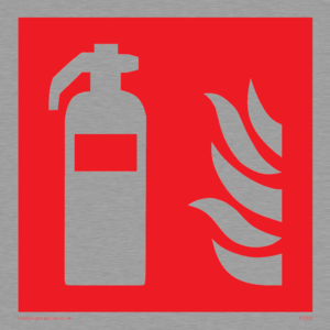 FZ340: Fire extinguisher symbol