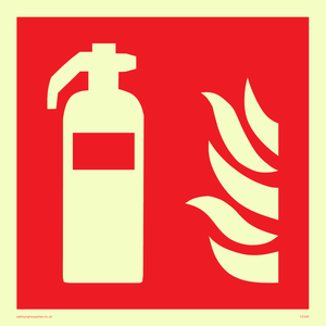 FZ340: Fire extinguisher symbol