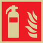 FZ340: Fire extinguisher symbol