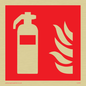 FZ340: Fire extinguisher symbol