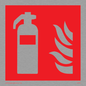 FZ340: Fire extinguisher symbol