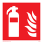 FZ340: Fire extinguisher symbol