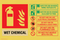 FZ372: This Extinguisher Contains Wet Chemical Instructions For Use