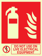 FZ375: do not use on live electrical equipment