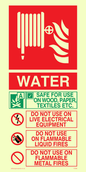 FZ386: this fire hose contains water instructions for use