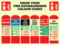 FZ388: know your fire extinguishers label colour codes