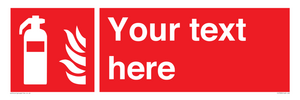 FZ7333: Custom Fire extinguisher Sign