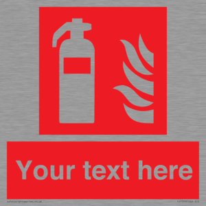 FZ7333: Custom Fire extinguisher Sign