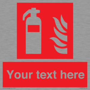 FZ7333: Custom Fire extinguisher Sign