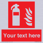 FZ7333: Custom Fire extinguisher Sign