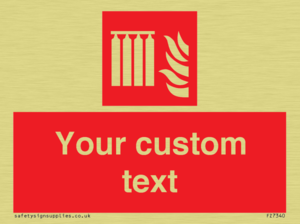 FZ7340: Custom Fire Fixed extinguisher battery