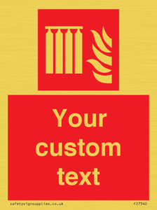 FZ7340: Custom Fire Fixed extinguisher battery