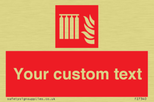 FZ7340: Custom Fire Fixed extinguisher battery