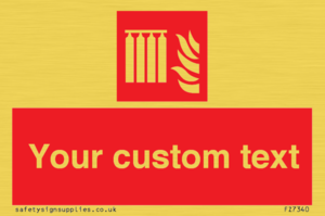 FZ7340: Custom Fire Fixed extinguisher battery