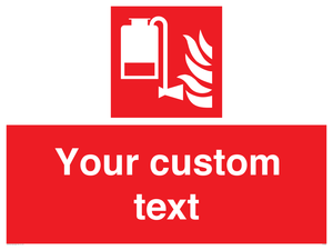 FZ7342: Custom Fire Portable foam applicator unit