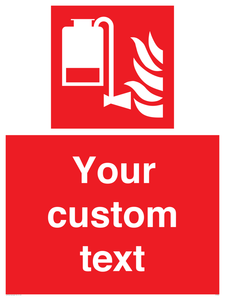 FZ7342: Custom Fire Portable foam applicator unit