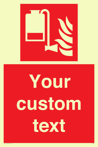 FZ7342: Custom Fire Portable foam applicator unit