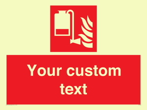 FZ7342: Custom Fire Portable foam applicator unit