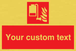 FZ7342: Custom Fire Portable foam applicator unit