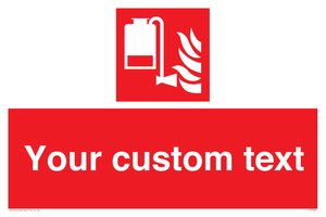 FZ7342: Custom Fire Portable foam applicator unit