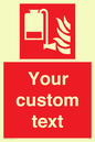 FZ7342: Custom Fire Portable foam applicator unit
