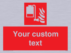 FZ7342: Custom Fire Portable foam applicator unit