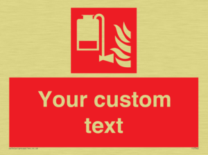 FZ7342: Custom Fire Portable foam applicator unit