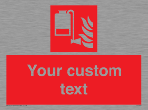 FZ7342: Custom Fire Portable foam applicator unit