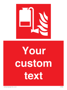 FZ7342: Custom Fire Portable foam applicator unit