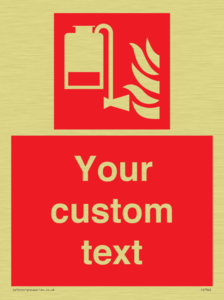 FZ7342: Custom Fire Portable foam applicator unit