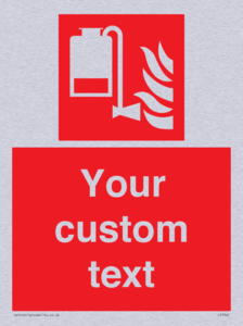 FZ7342: Custom Fire Portable foam applicator unit