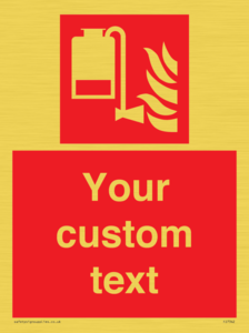 FZ7342: Custom Fire Portable foam applicator unit