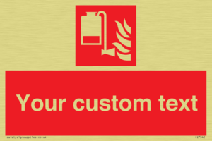 FZ7342: Custom Fire Portable foam applicator unit