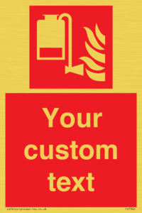 FZ7342: Custom Fire Portable foam applicator unit