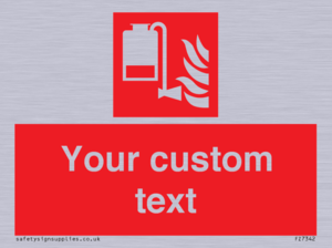 FZ7342: Custom Fire Portable foam applicator unit