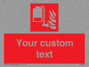 FZ7342: Custom Fire Portable foam applicator unit