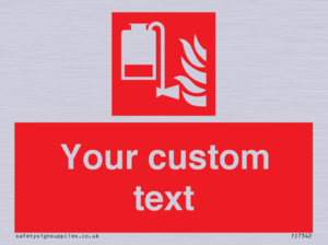 FZ7342: Custom Fire Portable foam applicator unit