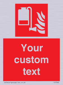 FZ7342: Custom Fire Portable foam applicator unit