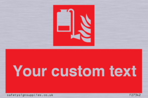 FZ7342: Custom Fire Portable foam applicator unit