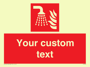 FZ7343: Custom Fire Water fog applicator